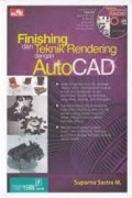 Finishing dan teknik rendering dengan auto CAD