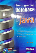 Pemrograman database dengan java